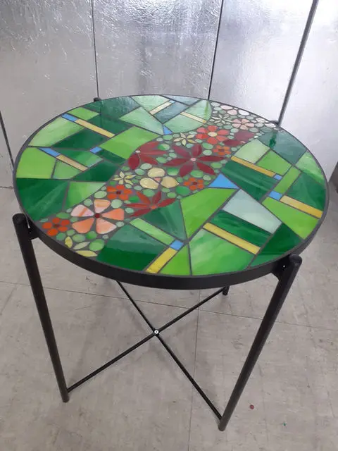 Mosaikarbeit aus der Atelier-Galerie