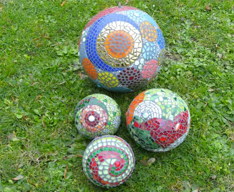 Mosaikarbeit aus der Atelier-Galerie