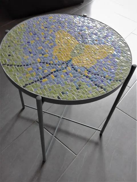 Mosaikarbeit aus der Atelier-Galerie