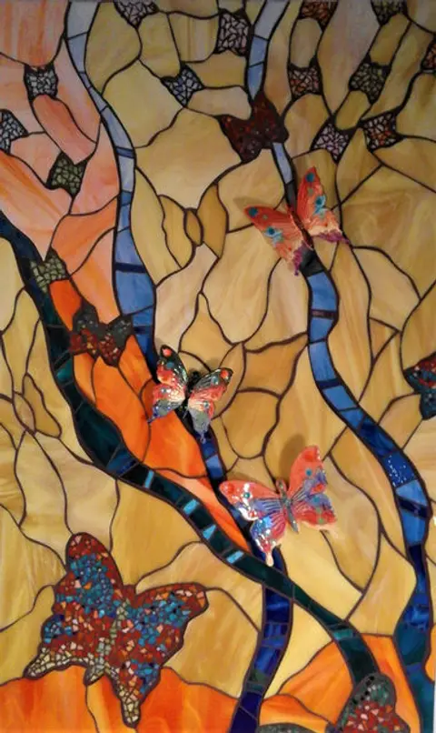 Mosaikarbeit aus der Atelier-Galerie