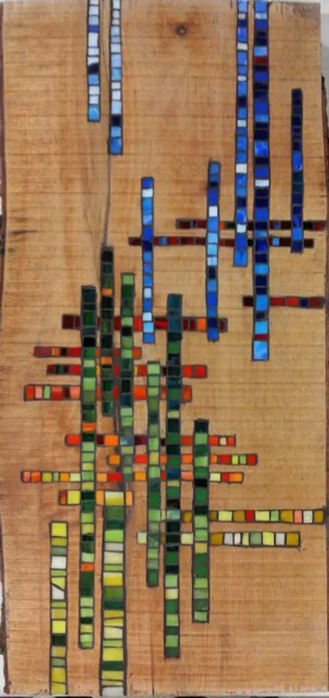 Mosaikarbeit aus der Atelier-Galerie